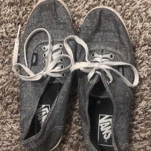 Sparkle vans! Women’s 8!